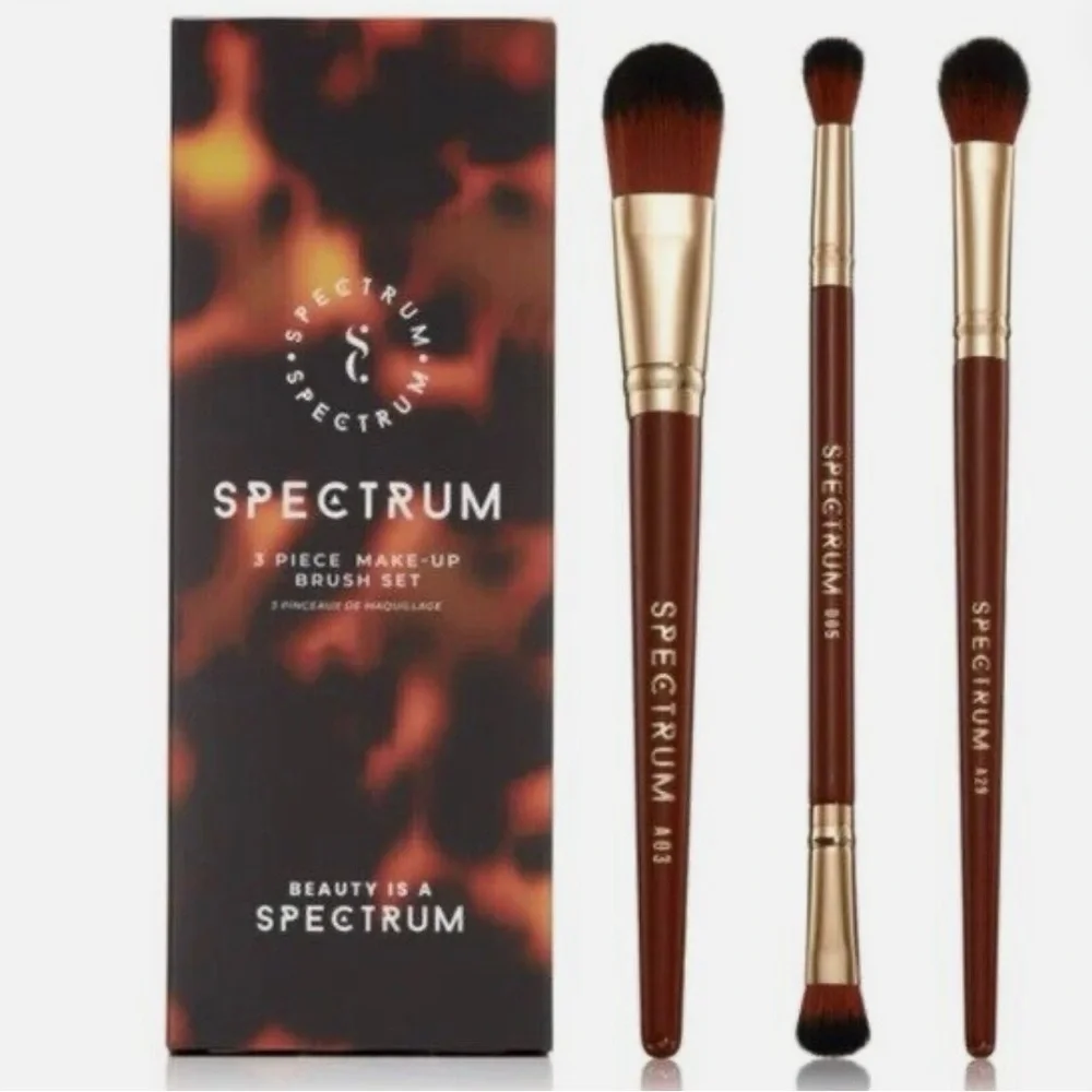 Spectrum‎ 3-Piece Makeup Brush Set
